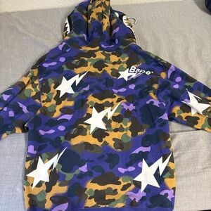 Heron preston X BAPES camo hoodie! Exclusive